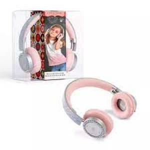lot 16 image: FAO Schwarz Bling Tunes Bluetooth Wireless Headphones Jewel Accents