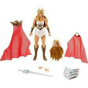 lot 18 image: Masters of the Universe Masterverse She-Ra Deluxe Action Figure with Accessories, 7-inch MOTU Collectible Gift