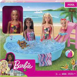 lot 31 image: Barbie and Pool Playset