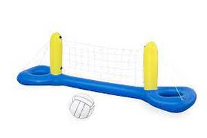 lot 47 image: H2OGO 8ft x 25in Multicolor Volleyball Set Child Inflatable Pool Game