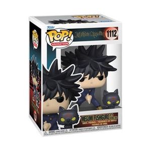 lot 52 image: Lot of 2 Funko Pops Animation Jujutsu Kaisen - Megumi with Dogs & Animation Jujutsu Kaisen - Itadori