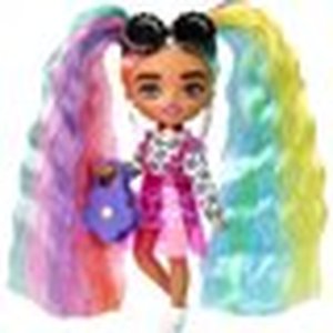lot 55 image: Lot of THREE Barbie Extra Minis