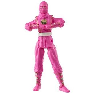 lot 119 image: Power Rangers Lightning Collection Mighty Morphin Ninja Pink Ranger Action Figure