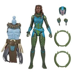 lot 123 image: Marvel Legends Series Black Panther Wakanda Forever Build-A-Figure Marvels Nakia Action Figure