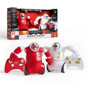 lot 88 image: FAO Schwarz Robo Rage RC Robot Boxer Set
