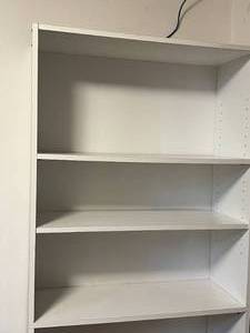 White Shelving Unit