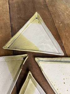 Triangular Clay Serving Platters