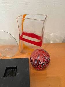 Glass Vases and Unique Candle Holder Lot