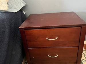 Brown Bedside Table (Lot 1 of 2)