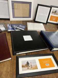 Photo Album and Picture Frame Lot