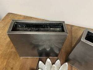 Metal Flower Boxes and Metal Flower Art