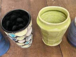 Vintage Clay Vases