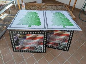 lot 17 image: Folding Table And Misc. Ephemera
