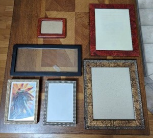 lot 34 image: Collection Of Empty Frames