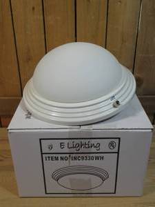 11 Flush Mount  White