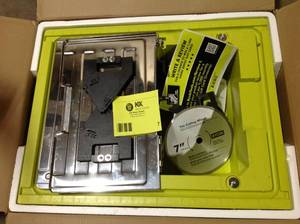 RYOBI  7 in. 4.8 Amp Tabletop Tile Saw, Customer return review all pictures