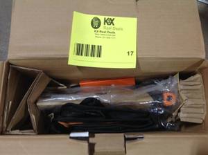 RIDGID  18V Brushless Cordless HYPERDRIVE 16-Gauge 2-12 in. Straight Finish Nailer(Tool Only), Belt Clip, Bag, Sample Nails Customer returns Review all pictures