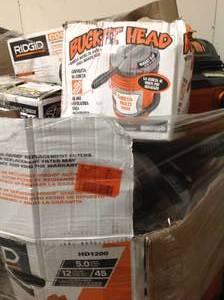 Mix lot of Ridgid Shop Vacuums Customer return Review all pictures