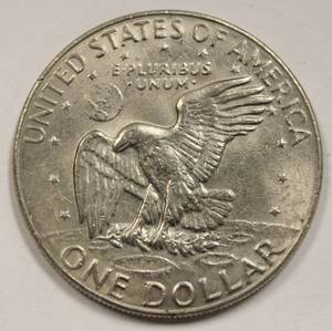1978 President Eisenhower Apollo 11 Moon Landing One Dollar