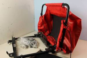 lot 3 image: CRAFTSMAN DISPLAY MODEL BlackRed Riding Lawn Mower Tool Rack fits all MTD manufactured Craftsman Lawn & Garden Tractors, John Deere E100 Series Tractors and Husqvarna Tractors MSRP $219.99