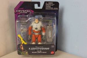 lot 55 image: NEW Buzz Lightyear XL-15 Crystal Grade Action Figure Mattell Brand