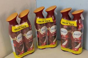 lot 109 image: NEW Febreze 3 pack of 8.8 oz. Apple Cider Air Freshener Spray, 8.8 oz. Air Freshener Spray (3-Pack, 6-Count)