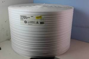 lot 113 image: Huge Roll of Perforated 116th Styrafoam 20 x 550 See Pictures
