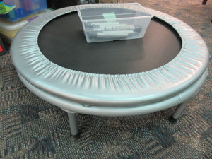 lot 202 image: STAMINA 36 DIAMETER MINI TRAMPOLINES