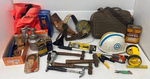 lot 2 image: Group Of Misc. Vintage Tools And More