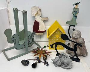 lot 3 image: Group Of Misc. Vintage Lawn And Garden Items