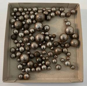 lot 26 image: Group Of Vintage Metal Steelies