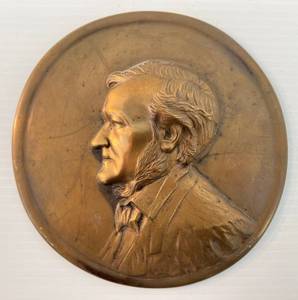 lot 33 image: Vintage 7 Copper Wall Plaque