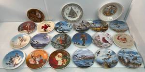 lot 44 image: Large Group Of Misc. Decorative Plates