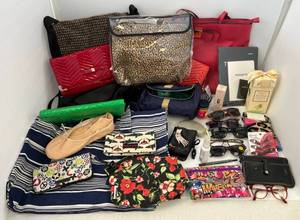 lot 55 image: Large Group Of Misc. Totes , Handbags And More Some With Tags