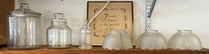 lot 65 image: Shelf Full Of Misc. Vintage Items