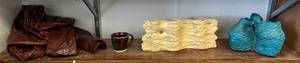 lot 142 image: Shelf Full Of Misc. Vintage Items