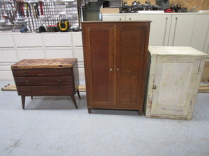 Vintage Cabinets & Dresser