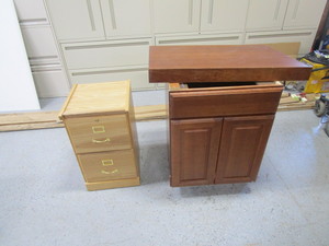 Kitchen Cabinet & File Cabinet