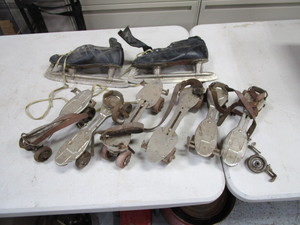Vintage Ice Skates & Roller Skates