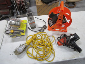 Lights, Bit Sharpener, Electric Impact, Cord Reel