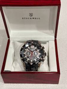 lot 5 image: Brand New Stockwell Limited Edition Motor Sports Watch $688 Retail