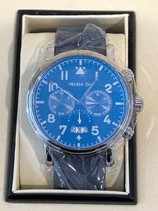 lot 22 image: Brand New Helma DH Master Pilot Watch $974 Retail