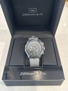 lot 25 image: Brand New Zihlmann & Co. Sub Dial Watch $596 Retail