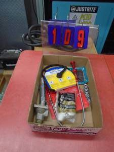 Flat of plumbing & tools. As shown.