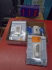 Flat of electronics. As shown.