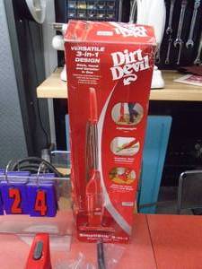 Light weight dirt devil. Looks unused. Tested & works. As shown.