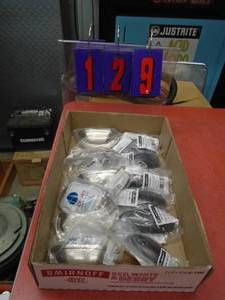 Flat of drawer pulls. As shown.