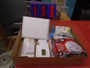 Flat of electronics. As shown.