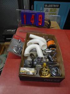 Flat of misc. plumbing. As shown.
