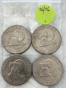Eisenhower Dollar Bicentennial Lot of 4 (1)